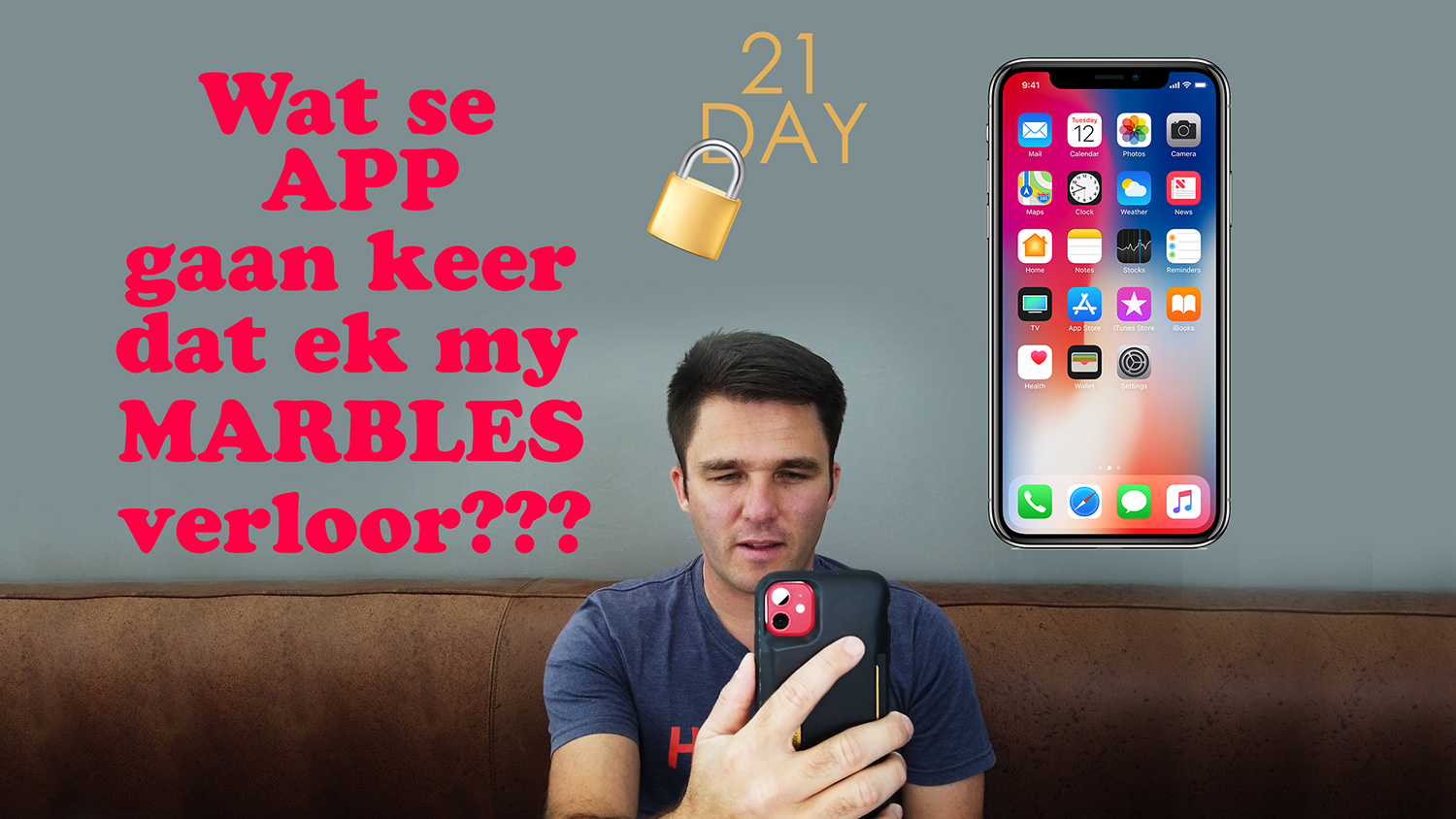 Read more about the article Watse App gaan keer dat ek my marbles verloor?